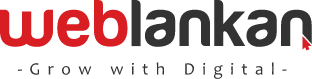 Web design sri lanka Weblankan logo